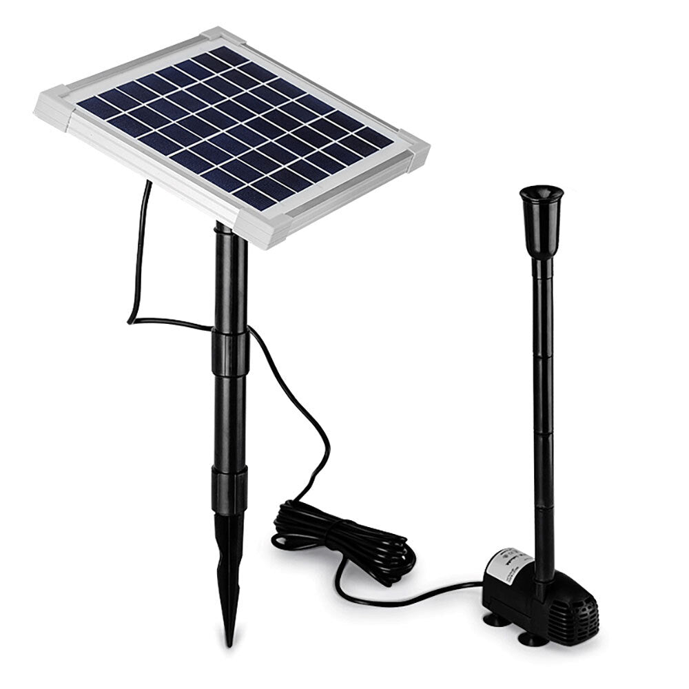 Protege 20W Solar Fountain Submersible Water Pump Power Panel Kit Garden Pond-REMOTE