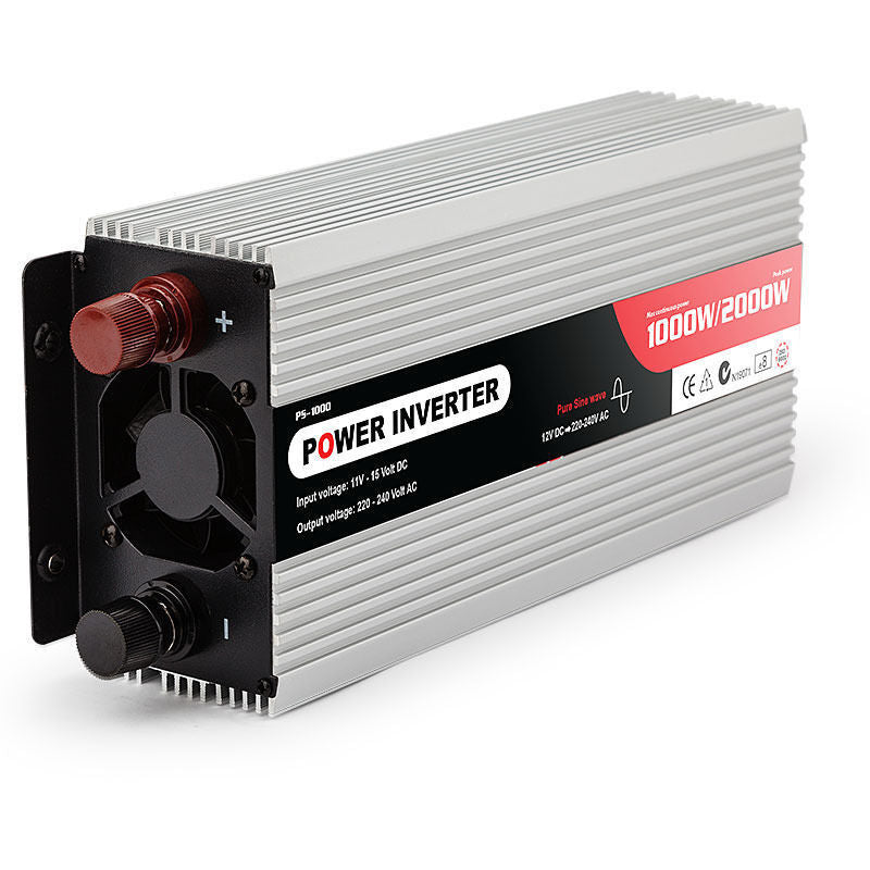 GENPOWER Pure Sine Wave 1000W/2000W 12V/240V Power Inverter Caravan Boat CarPlug-TAS_Metro