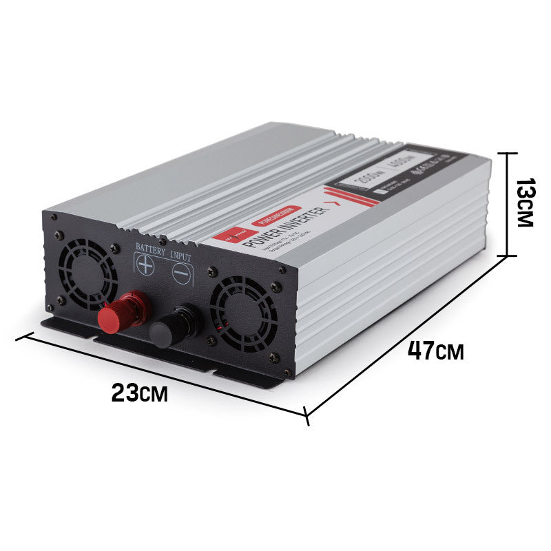 GENPOWER Pure Sine Wave 2000W/4000W 12V/240V Power Inverter Caravan Boat CarPlug-ACT