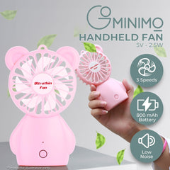 GOMINIMO HandHeld Fan (Pink)