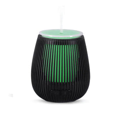 Essential Oil Aroma Diffuser USB - 100ml Black Portable Ultrasonic Car Humidifier