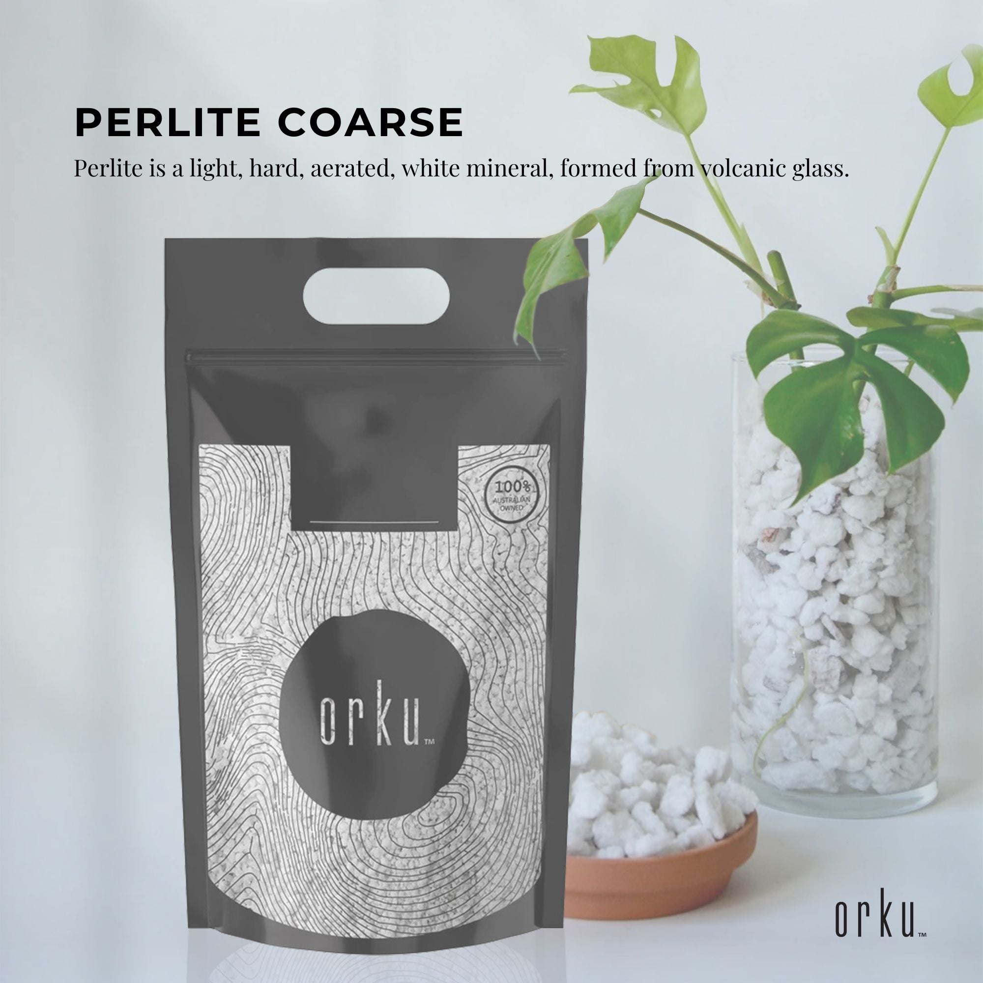 10L Perlite Coarse Premium Soil Expanded Medium Plants Hydroponics