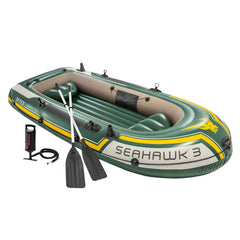 Intex Seahawk 3-person Inflatable Boat Set-NT_Metro