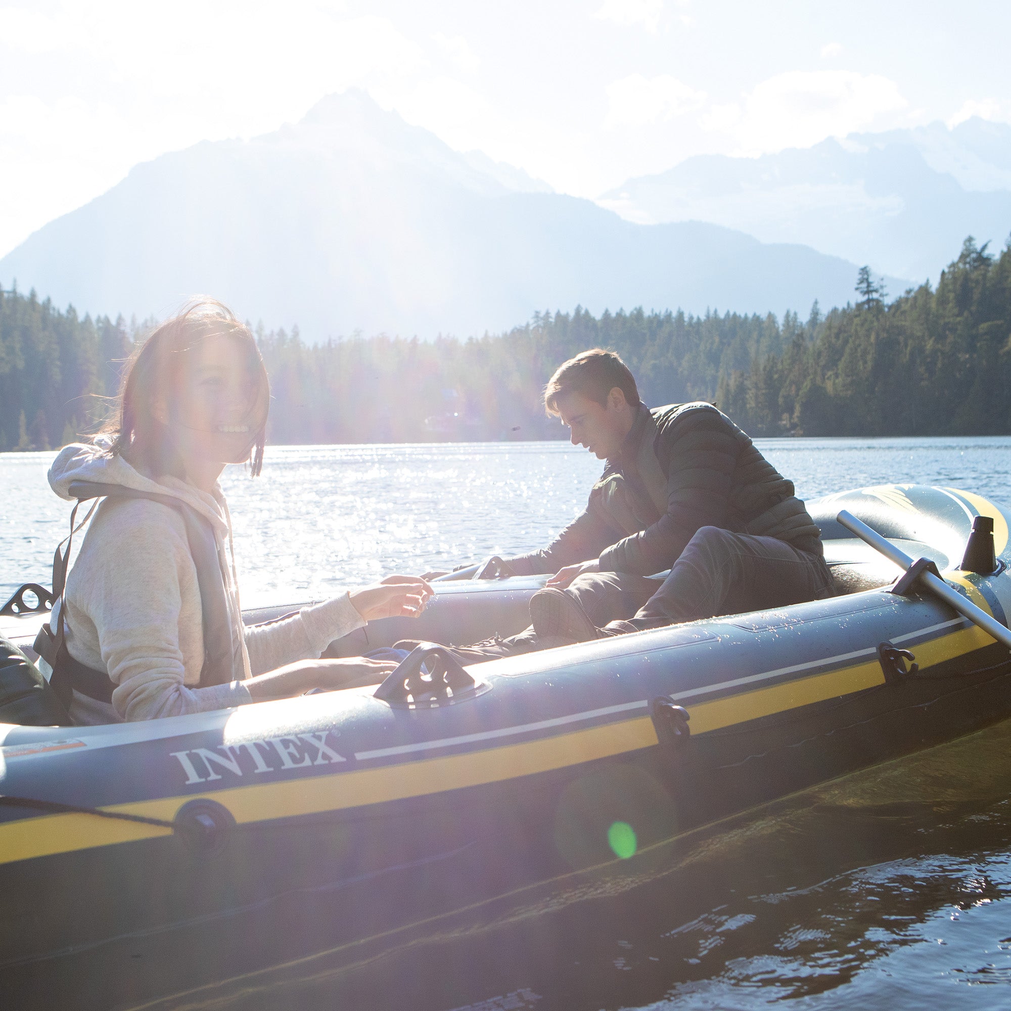 Intex Seahawk 3-person Inflatable Boat Set-WA_Rural