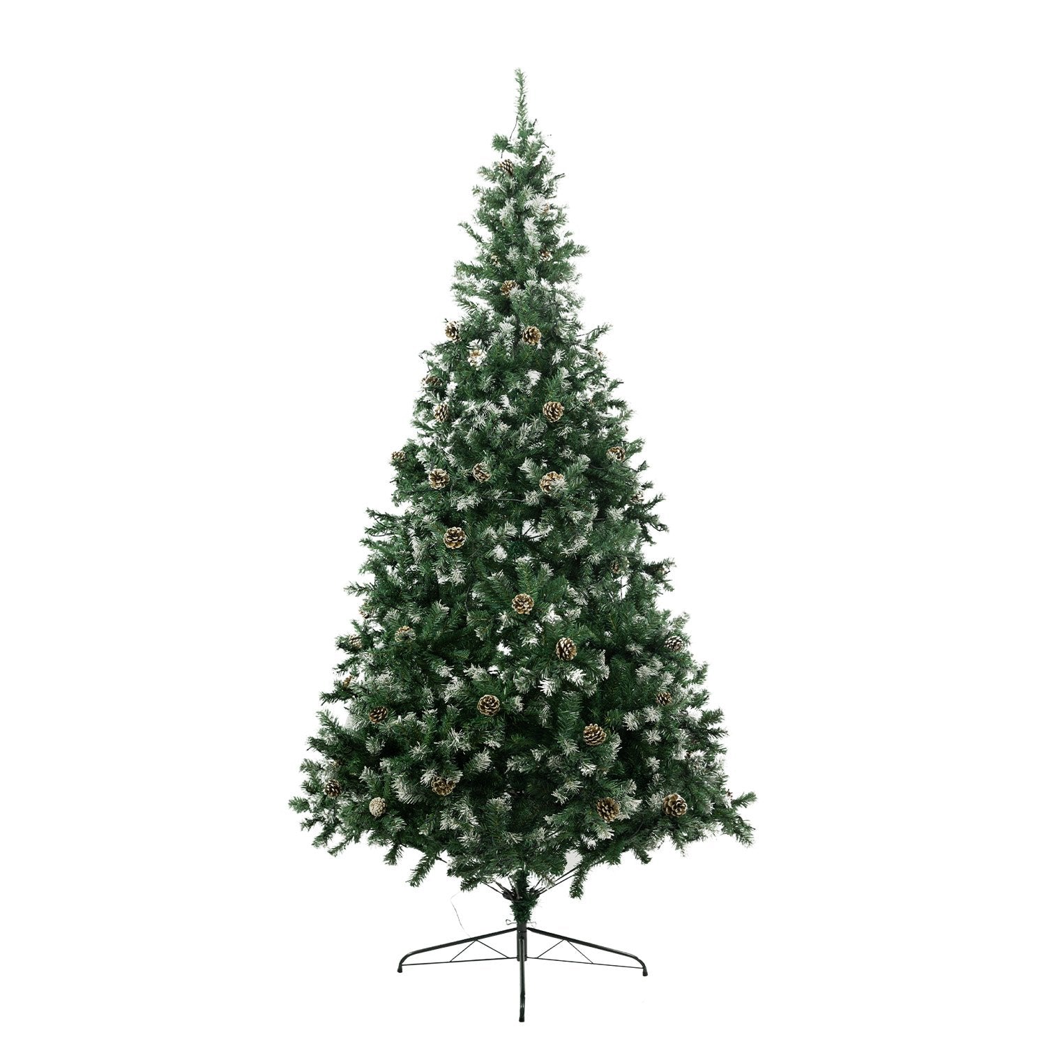 Christabelle 1.5m Pre Lit LED Christmas Tree Decor with Pine Cones Xmas Decorations-NSW_Metro