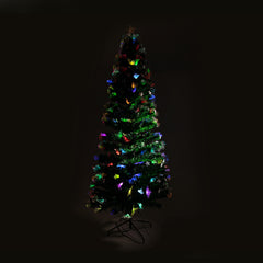 Christabelle 1.8m Enchanted Pre Lit Fibre Optic Christmas Tree Stars Xmas Decor-SA_Rural