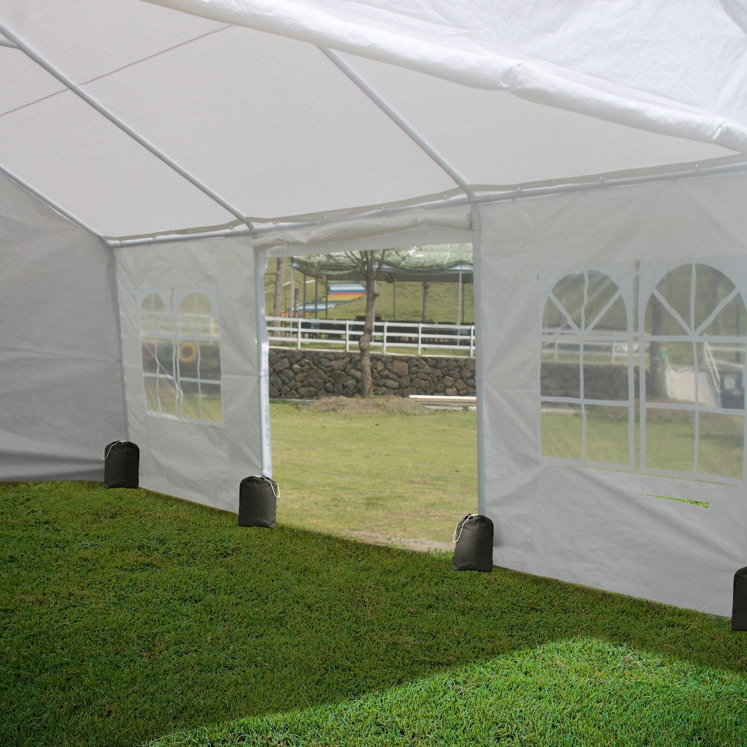 Wallaroo 12m x 6m outdoor event marquee carport tent-NT_Rural