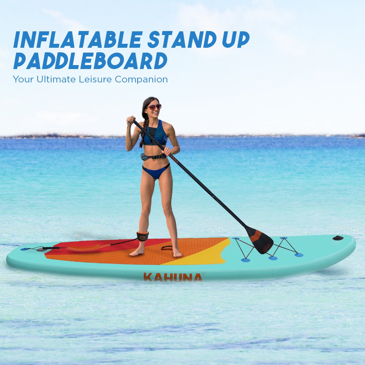 Kahuna Hana Inflatable Stand Up Paddle Board 10ft6in iSUP Accessories-ACT