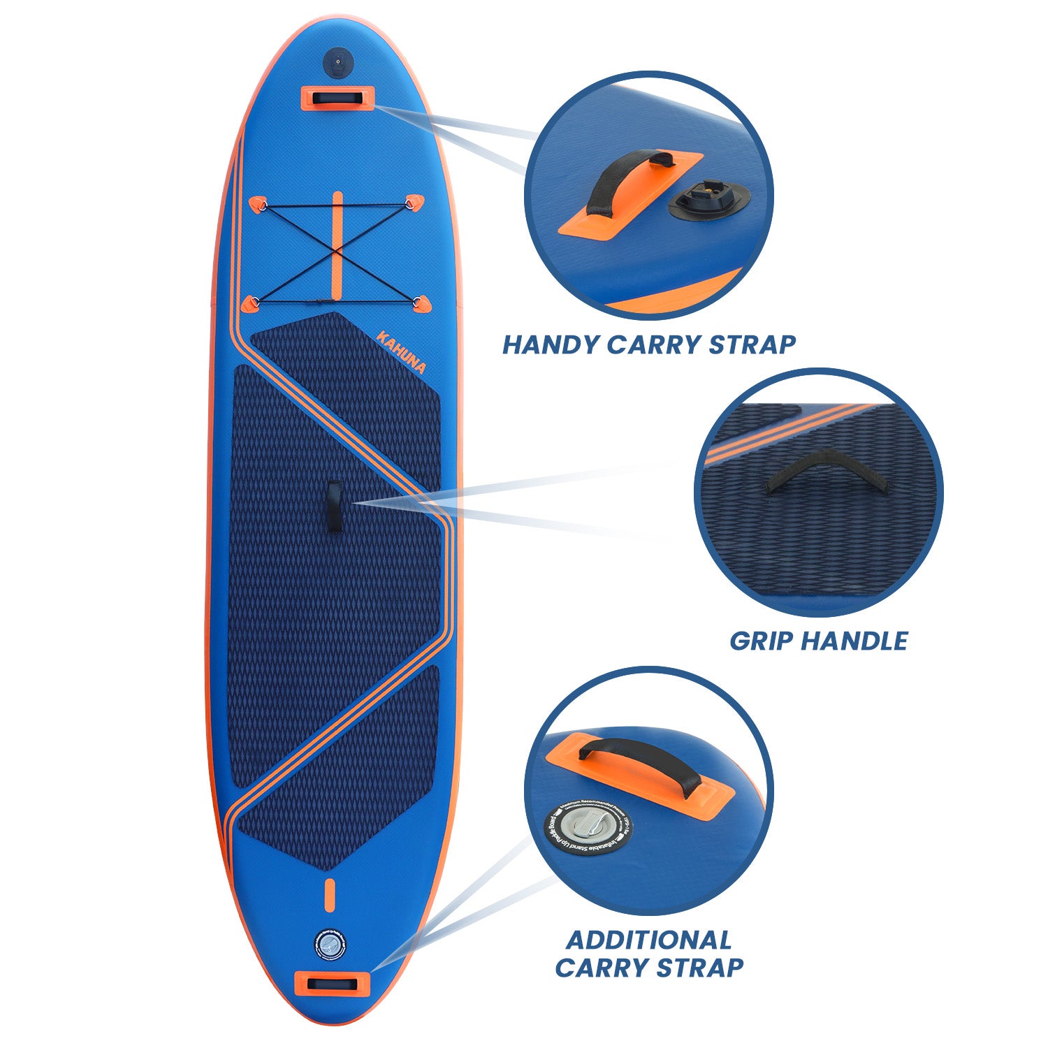 Kahuna Kai Premium Sports 10.6FT Inflatable Paddle Board-NSW_Metro