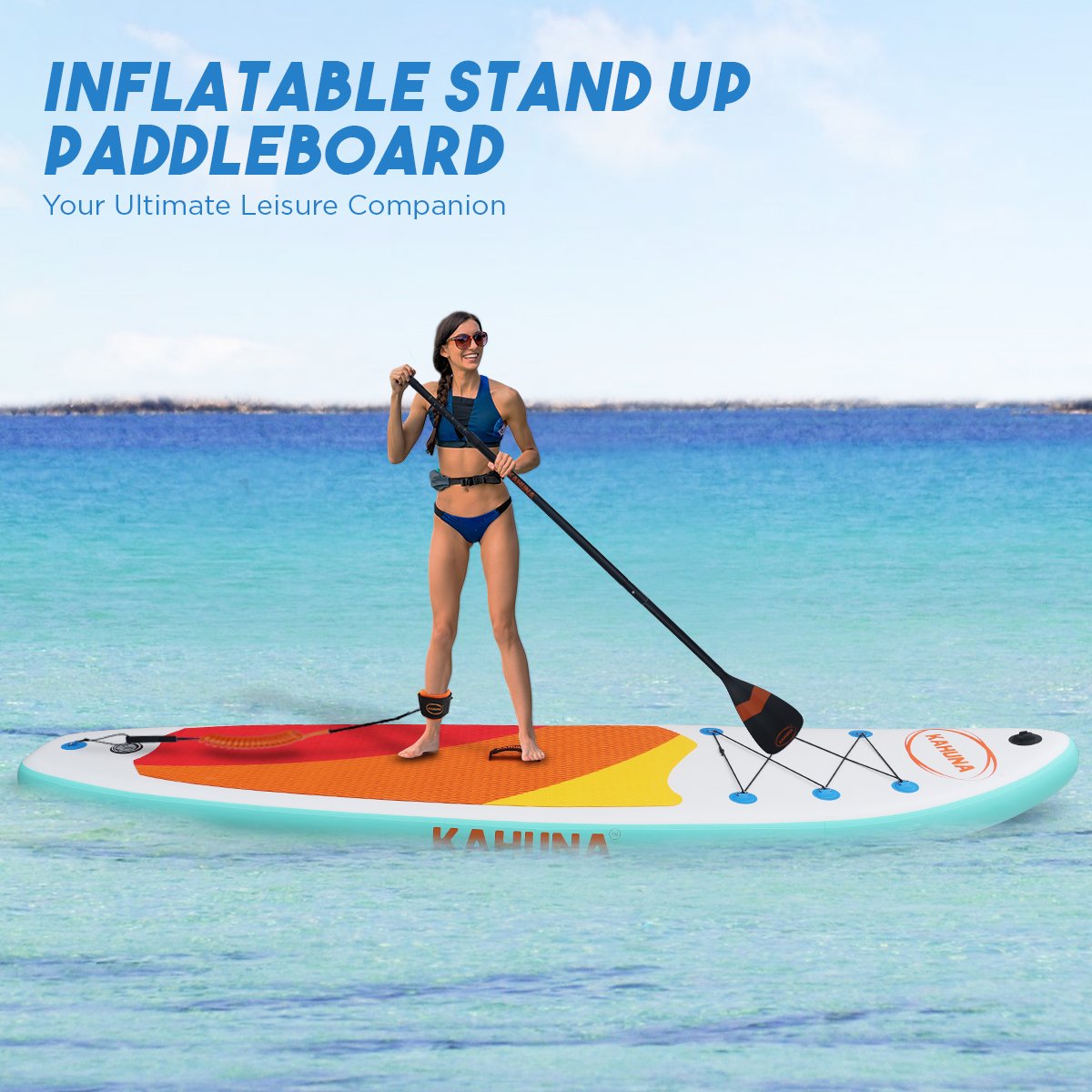 Kahuna Hana Inflatable Stand Up Paddle Board 11FT SUP Paddleboard-ACT