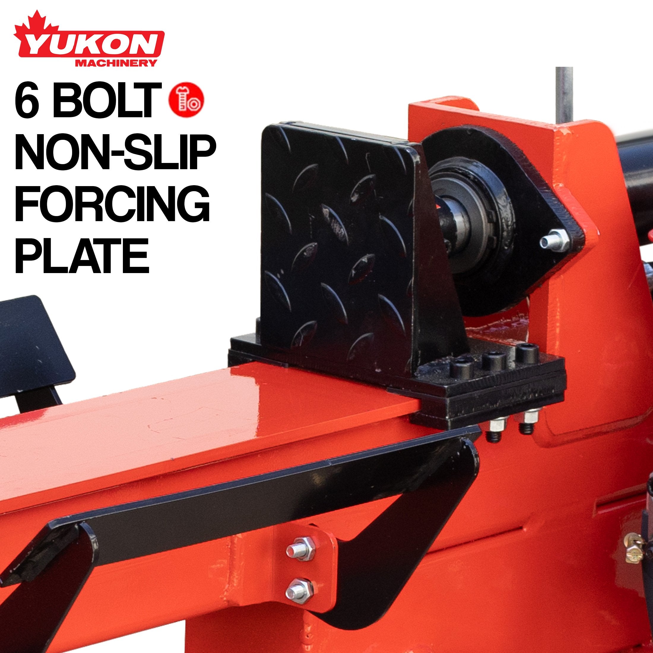 Yukon 15ton Petrol Hydraulic Log Splitter Wood Timber Firewood Block Cutter 196cc-ACT