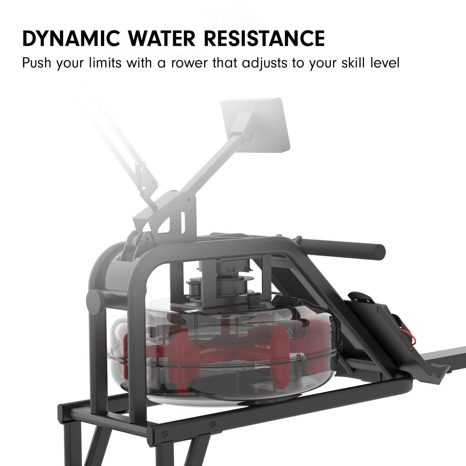 Powertrain 13L Water Resistance Rowing Machine Rower-WA_Rural