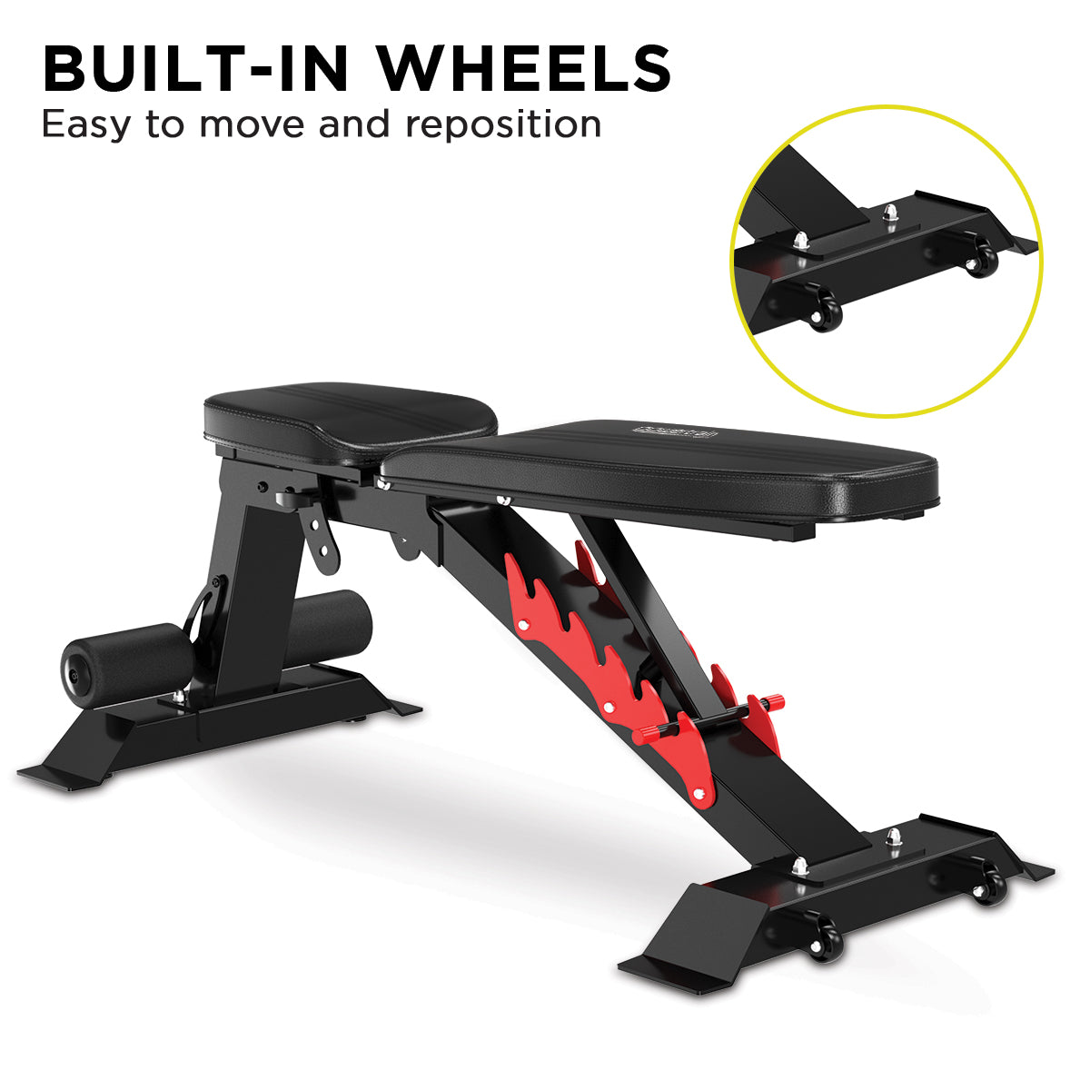 Powertrain Home Gym Adjustable Dumbbell Bench-ACT