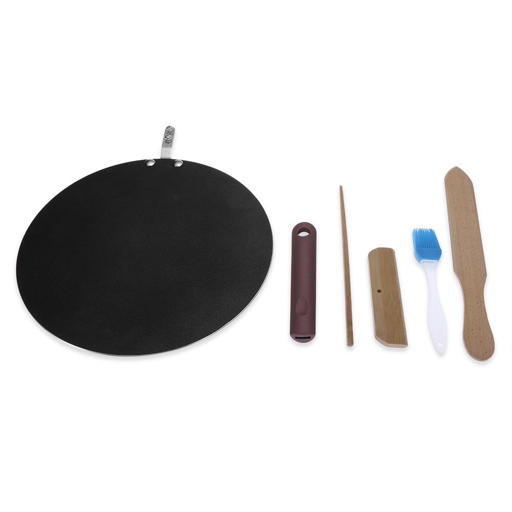 32cm Nonstick Frying Indian Tava Dosa Chapati Pan Flat Skillet Griddle Pan-ACT