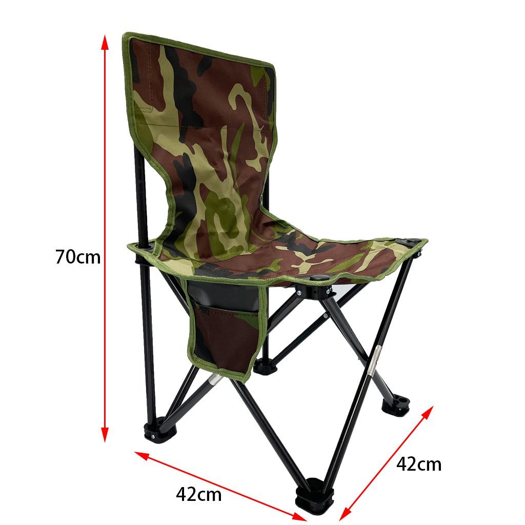 Aluminum Alloy Folding Camping Camp Chair Outdoor Hiking Patio Backpacking Large-ACT