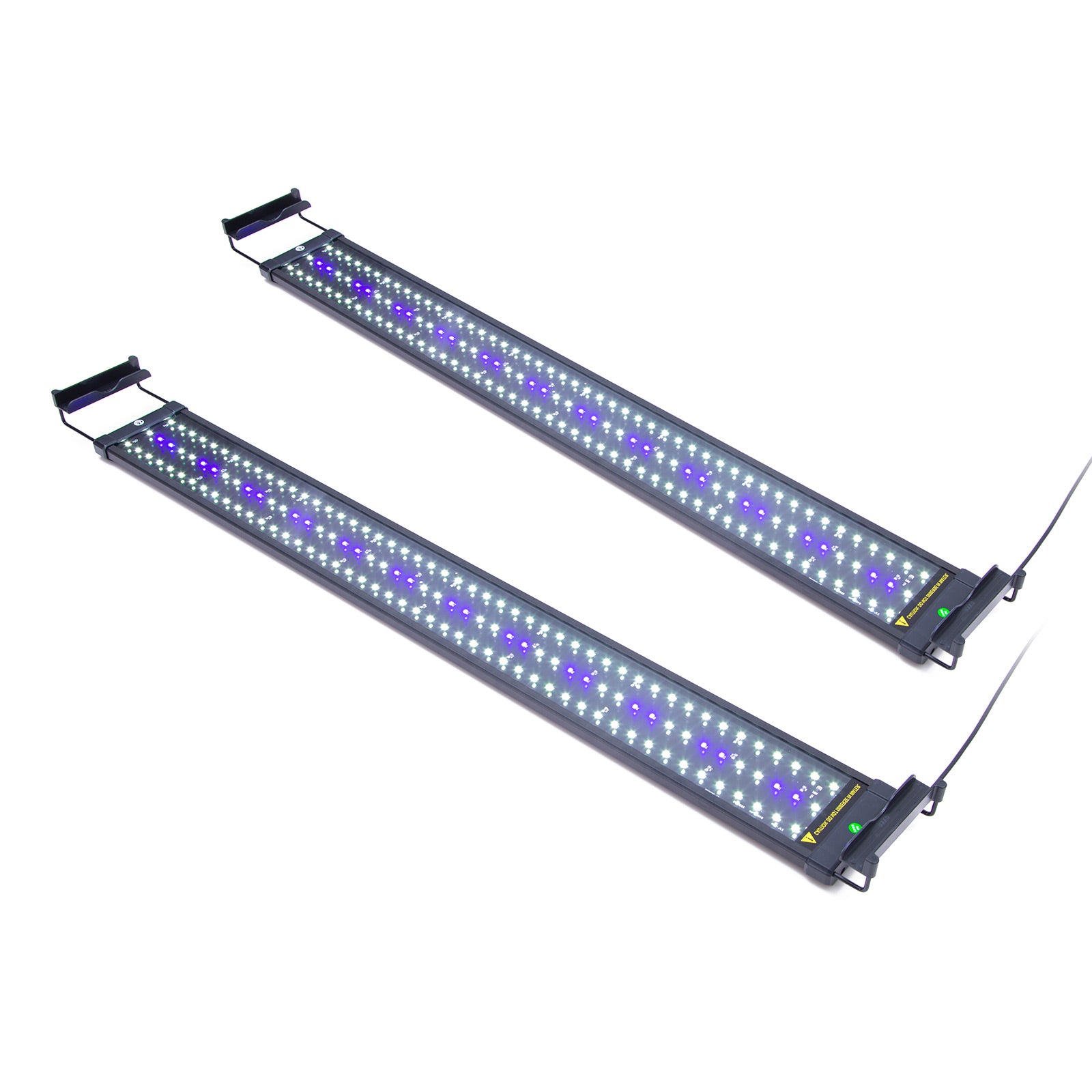 27W Set 2 Aquarium Blue White LED Light for Tank 95-115cm-ACT