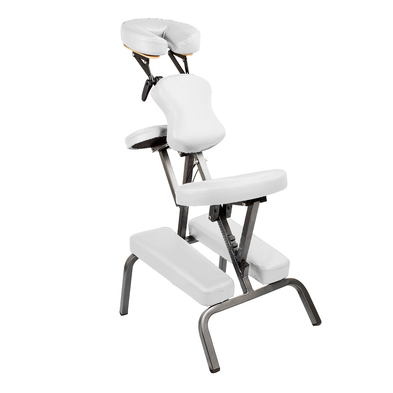 Aluminium Portable Beauty Massage Foldable Chair Table WHITE-ACT