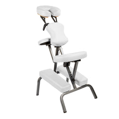 Aluminium Portable Beauty Massage Foldable Chair Table WHITE-NSW_Rural