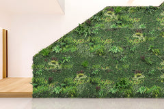 YES4HOMES 5 SQM Artificial Plant Wall D̩cor Grass Panels Vertical Garden Tile Fence 1X1M Green-NT_Rural