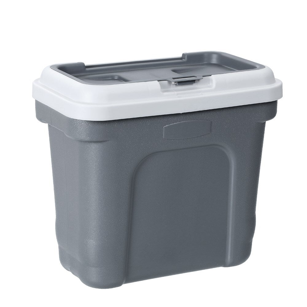 30L Pet Dogs Puppy Food Storage Storer Container w/ Scoop Grey-QLD_Metro