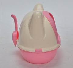 YES4PETS Large Hooded Cat Toilet Litter Box Tray House With Scoop Pink