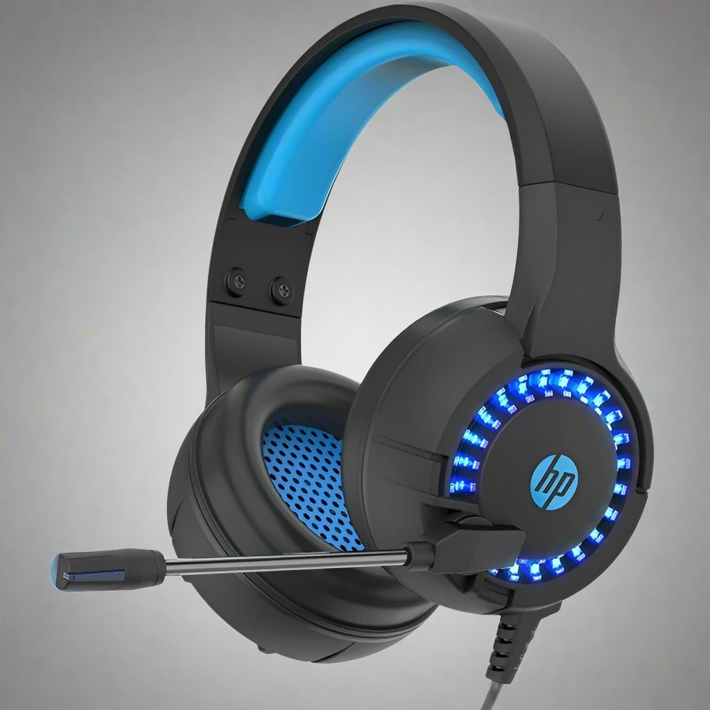 HP DHE-8011UM USB + 3.5mm with LED Stereo Gaming Headset