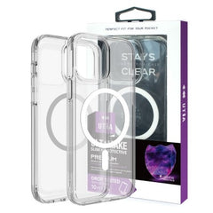 Ultimake Shockproof Transparent Magsafe Cover Case for iPhone 15 (Transparent)