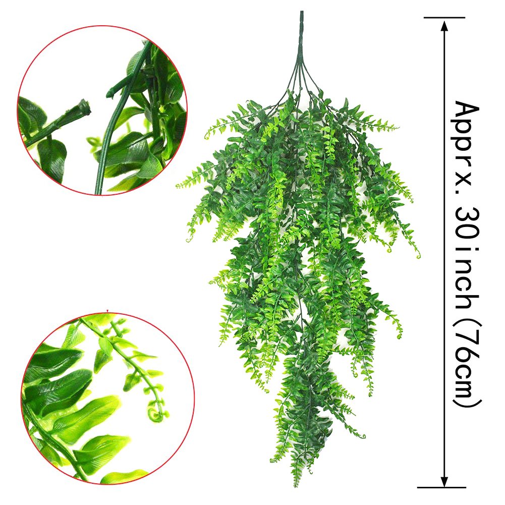 2 Pack 76cm Fake Plants Faux Artificial Eucalyptus Plants Home Garden Window Office Wedding Decoration