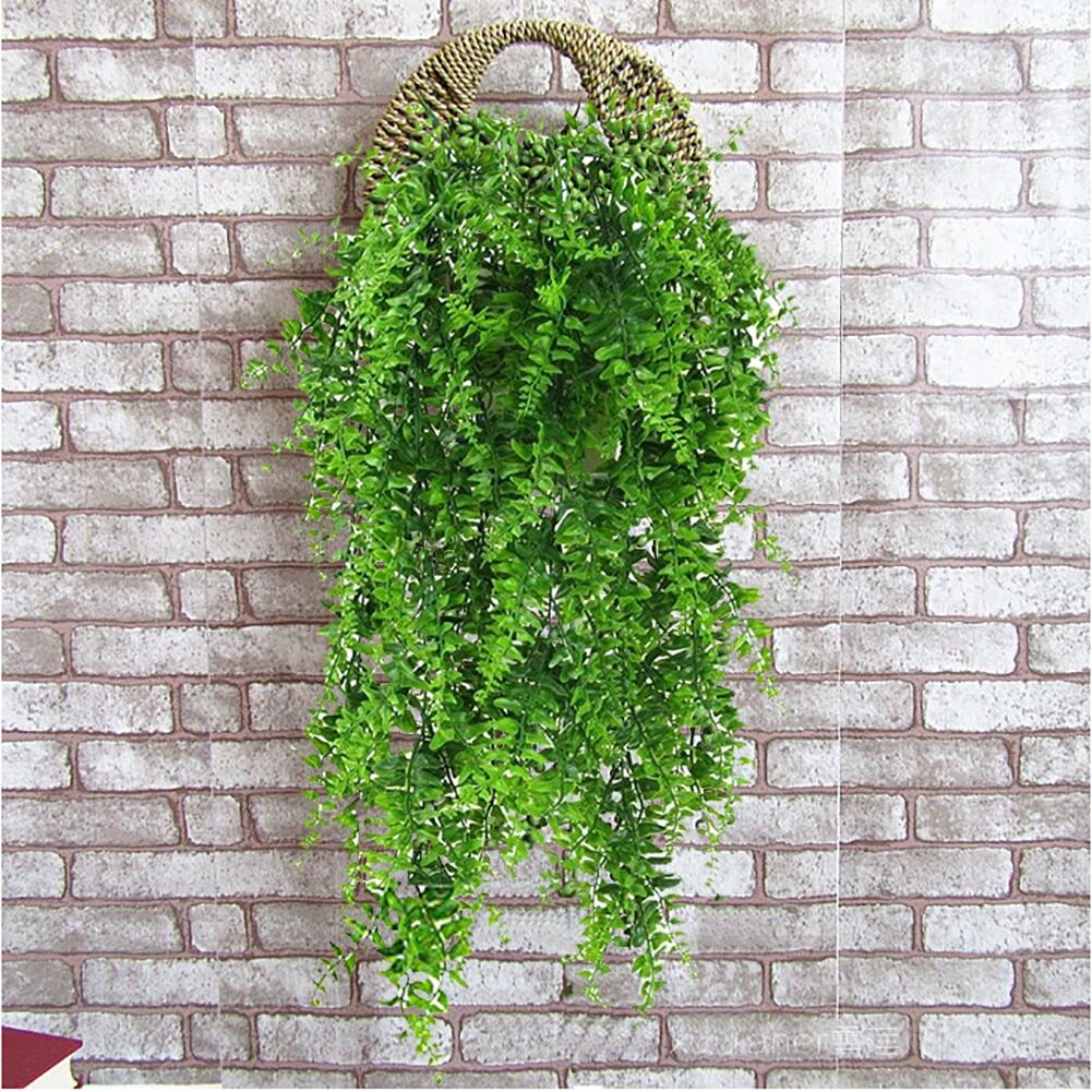 2 Pack 76cm Fake Plants Faux Artificial Eucalyptus Plants Home Garden Window Office Wedding Decoration