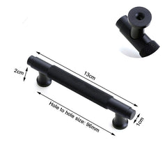 Black Furniture Door Kitchen Cabinet Handle Handles Pull Pulls Cupboard 96mm