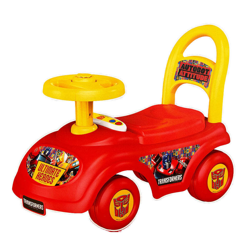 Hasbro Transformers Four Wheel Push Ride-On Car 3+-ACT