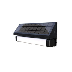 Solar LED Wall Light with Motion Sensor for Outdoor Walls and Business Signs