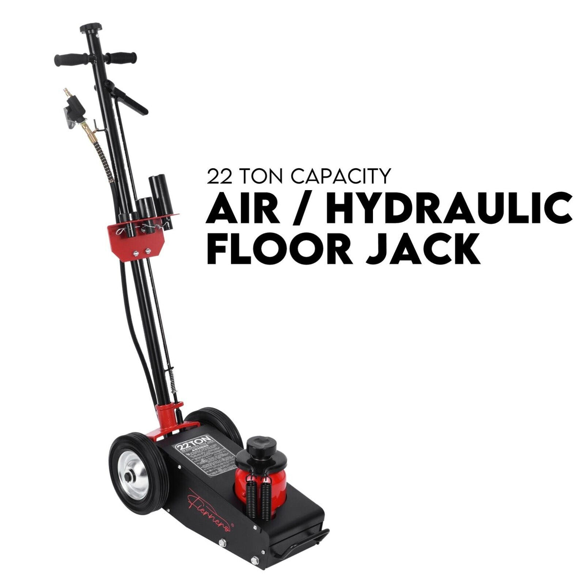 Low Profile 22 Ton Air Hydraulic Trolley Jack Floor Garage Truck Service Jack-WA_Rural