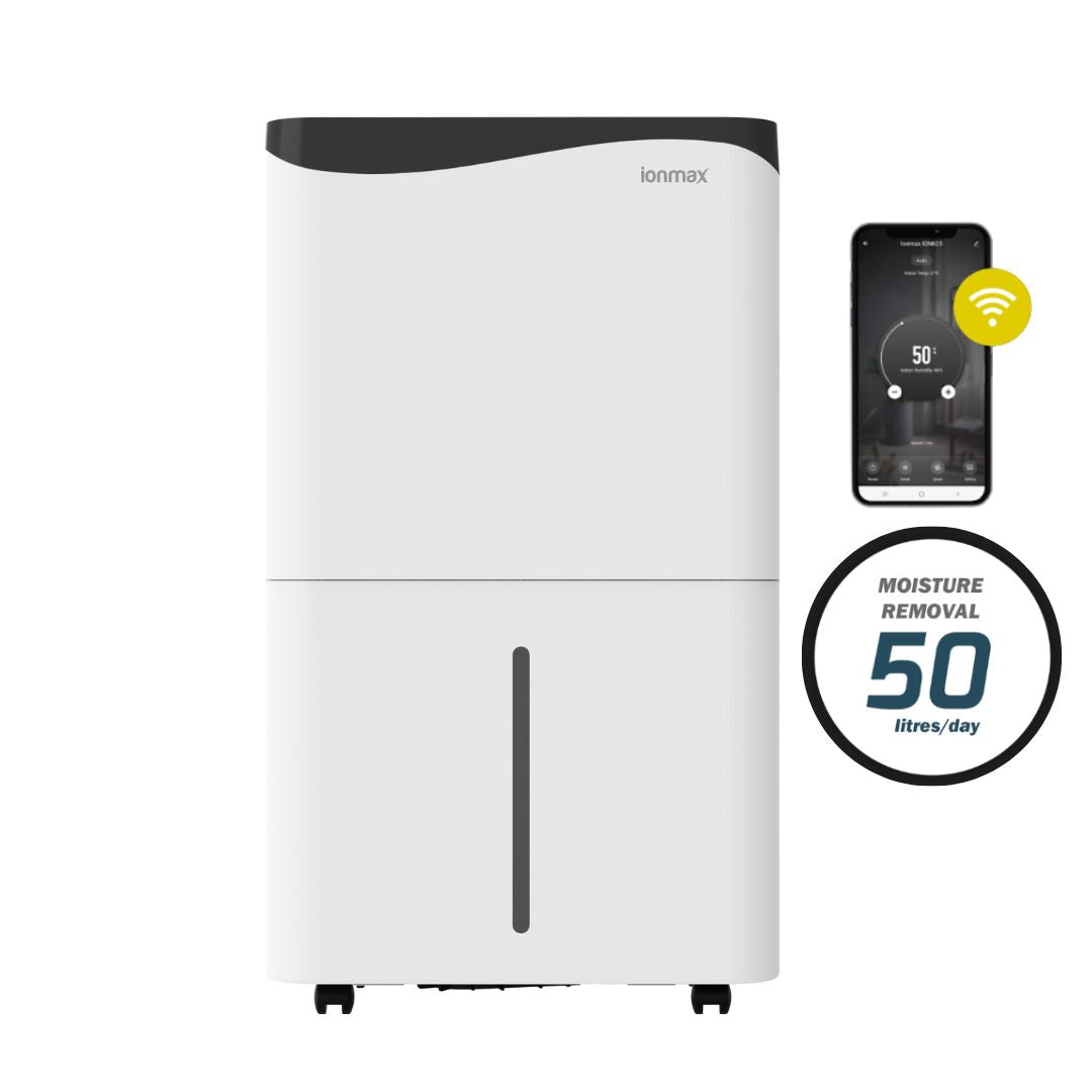 Ionmax Rhine 50L/day Compressor Dehumidifier with Mobile App-NSW_Metro