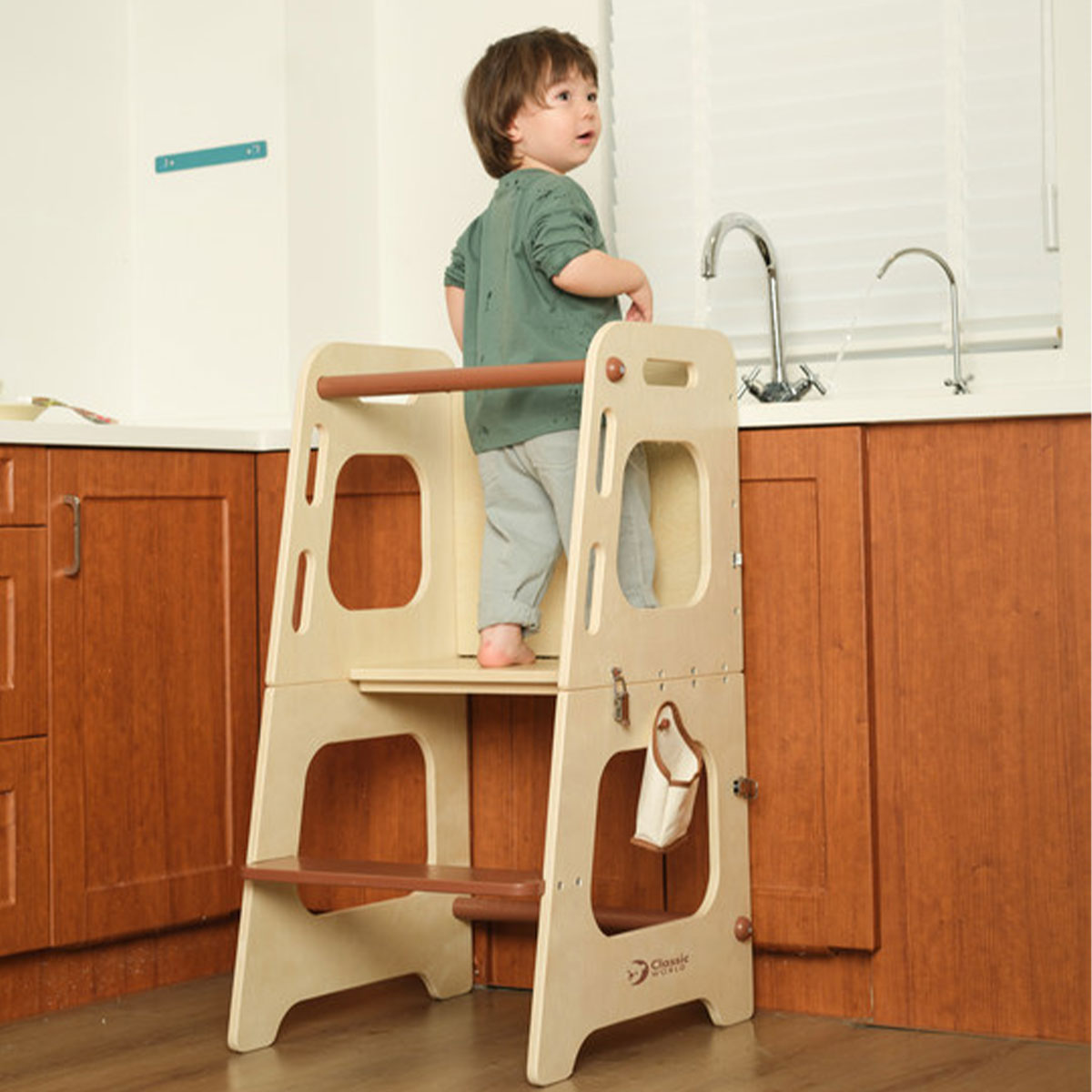 Classic World Convertible Helper Tower-table