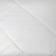 Lightly Quilted Cotton Top Mattress Protector Single