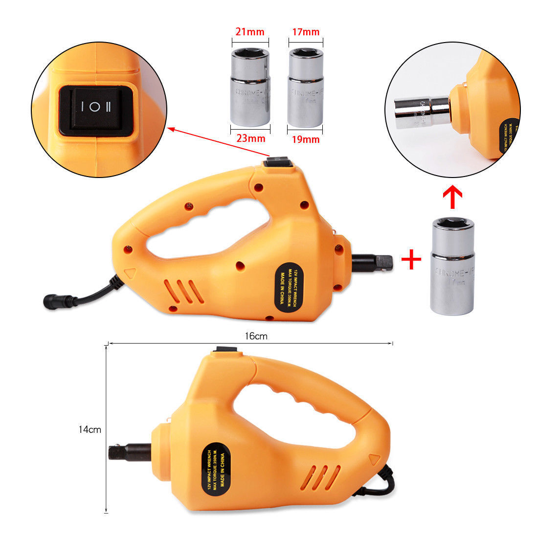 Electric Car Jack Floor 2 Ton Electric Scissor Jack Car Repair Tool Heavy Duty-WA_Metro