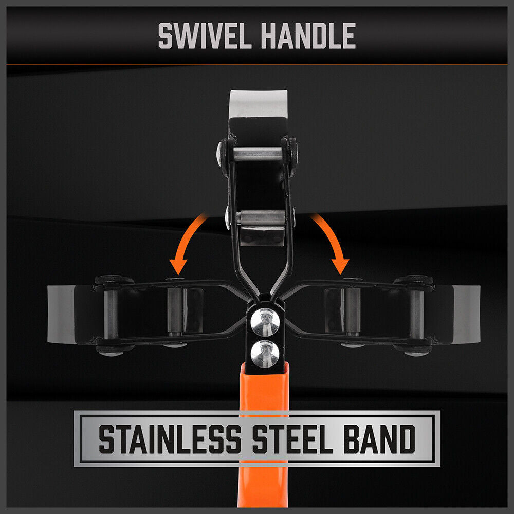 5Pc Oil Filter Wrench Set Swivel Grip Steel Belt Spanner Universal Filter Remove-QLD_Rural