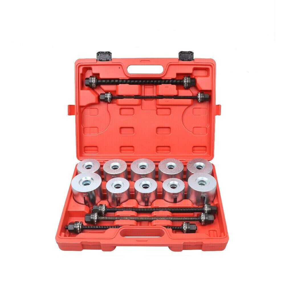 27Pc Universal Pull & Press Sleeve Kit Removal Bushing Driver Set Bearings Seal-TAS_Metro