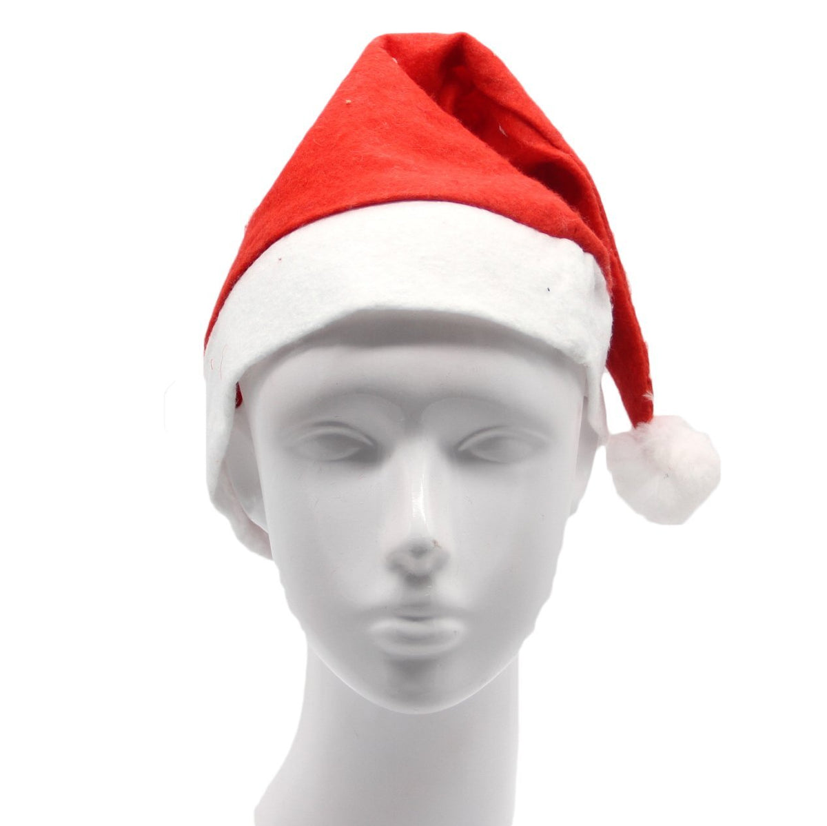 Christmas Unisex Adults Kids Novelty Hat Xmas Party Cap Santa Costume Dress Up, Santa Hat (Adults)-NSW_Metro