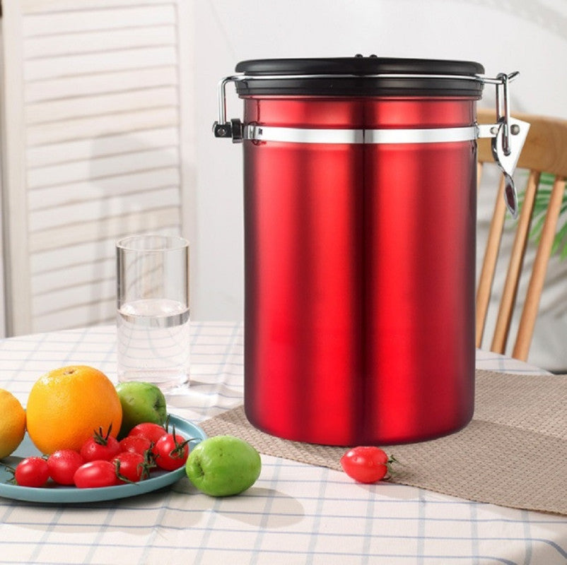 1.2L Storage Container with Spoon Red-TAS_Rural