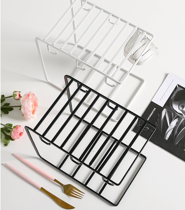 Cup Mug Holder Plate Rack Stand-TAS_Metro