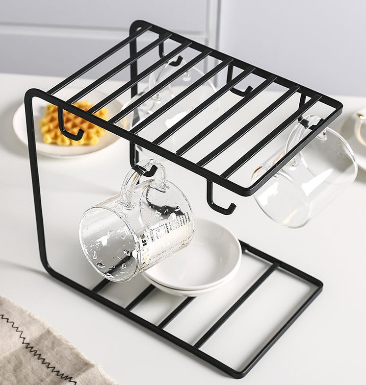 Cup Mug Holder Plate Rack Stand-SA_Rural