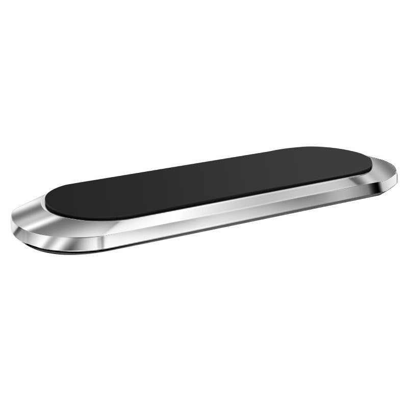 Phone Holder Mount Dashboard Stand for Car Mobile Smartphone Mini Size Grip Pad - Silver *1 Unit