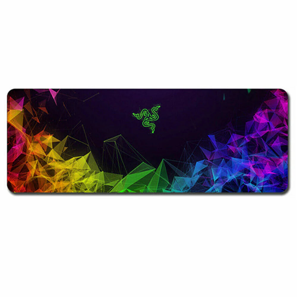 Gaming Keyboard and Mouse Pad Extended Desk Mat 800x300mm Non Slip Base - 09