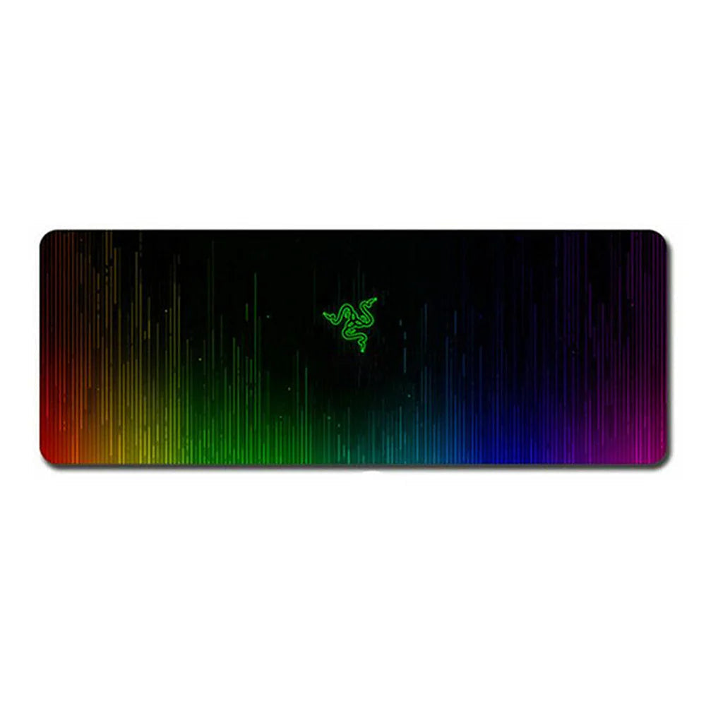 Gaming Keyboard and Mouse Pad Extended Desk Mat 800x300mm Non Slip Base - 10