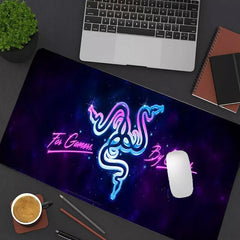 Gaming Keyboard and Mouse Pad Extended Desk Mat 800x300mm Non Slip Base - 16