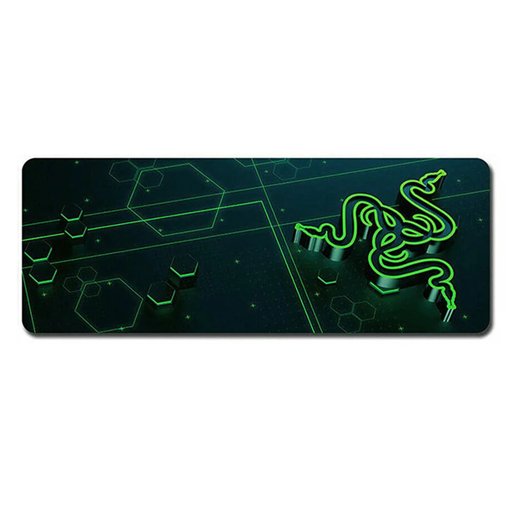 Gaming Keyboard and Mouse Pad Extended Desk Mat 800x300mm Non Slip Base - 17