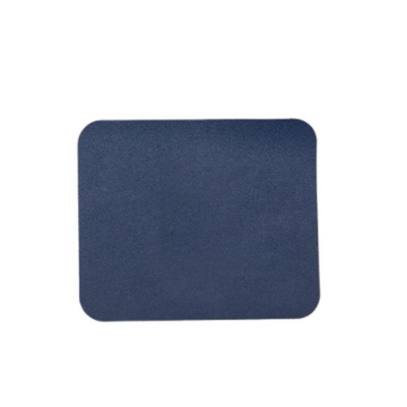 Leather Mouse Pad Gaming Waterproof Desk Mat 25 x 21cm Anti Slip - Black