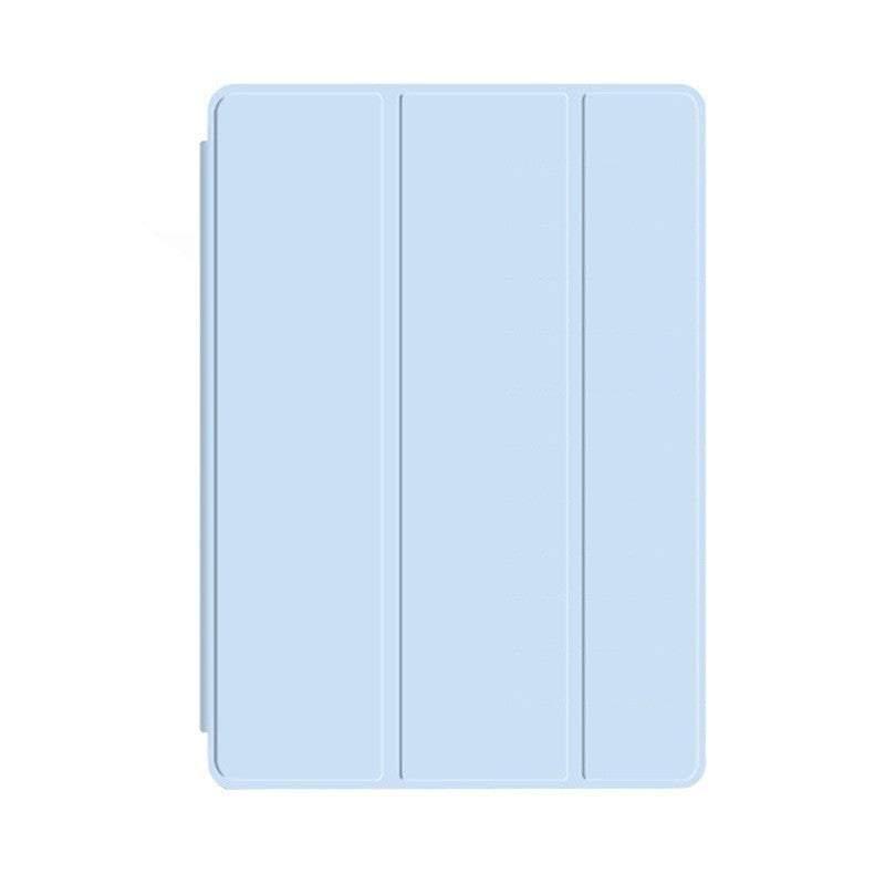 Shockproof Silicone iPad Air 3 Cover with Pencil Slot and Smart Wake - Lavender Grey